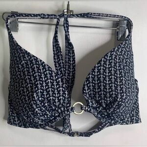 Merona Anchor Print Swim Top - Bikini Top